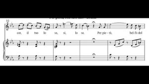 🙏 PER PIETA BELL'IDOL MIO Bellini KARAOKE 🔉 Piano Accompaniment 🎼 Score and Lyrics ⚡ High voice