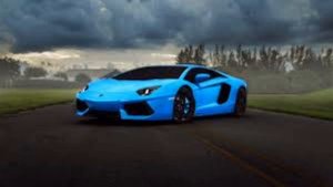 Хочу себе синий ламборгини