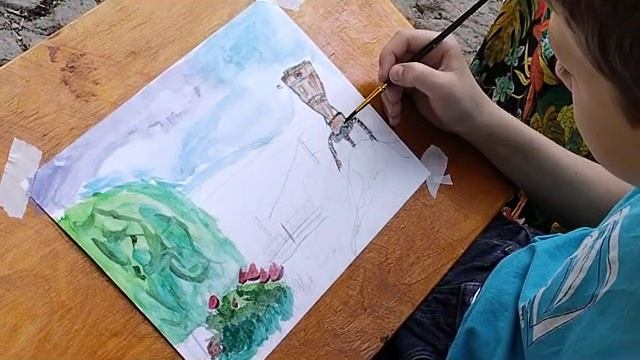 Юные художники