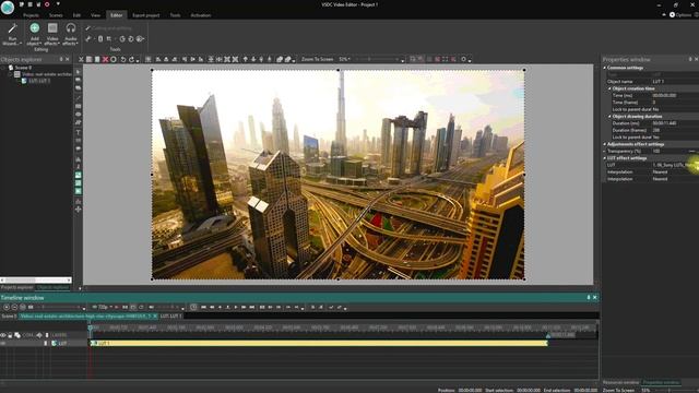 Using LUTs in VSDC Free Video Editor смотреть онлайн