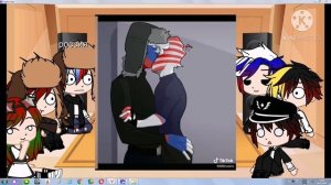 ||РЕАКЦИЯ СТРАН НА ТТ(ТИК ТОК) || Gacha Club || кантрихуманс || + новая OC || 1/3 ч ||