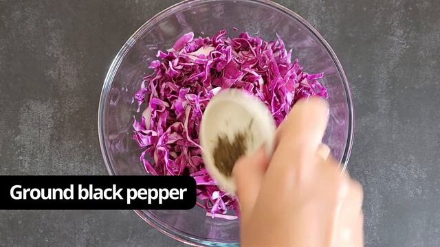 Turkish red cabbage salad смотреть онлайн