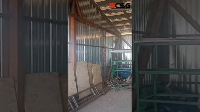 Отзыв на дом для электрогенератора из профнастила