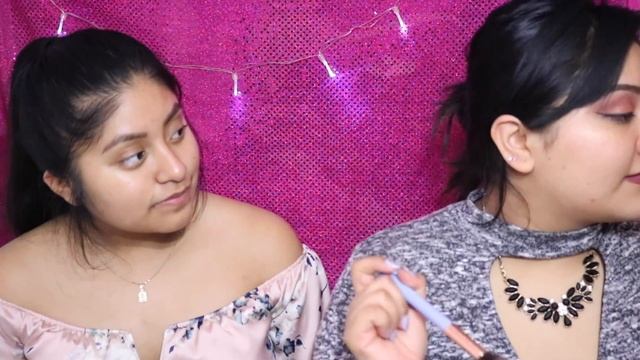 DIY LANCOME ROSE HIGHLIGHTER (REVIEW & DEMO W/ MY SISTER) смотреть онлайн