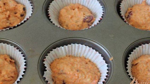 Морковные кексы