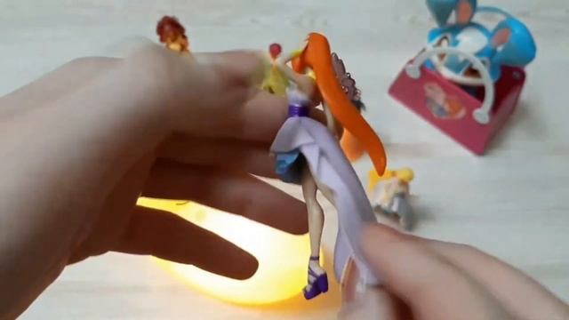 Обзор на мини-фигурки Winx "Принцессы"! смотреть онлайн