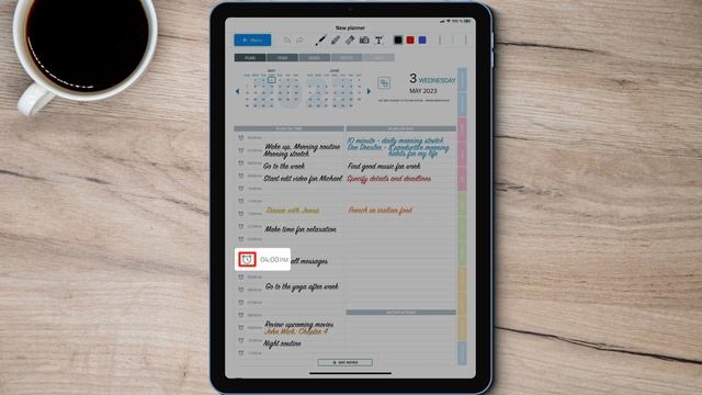 Efficient Daily Planning with Digital Planner for iPad  Plan with Me for Boost Your Productivity
