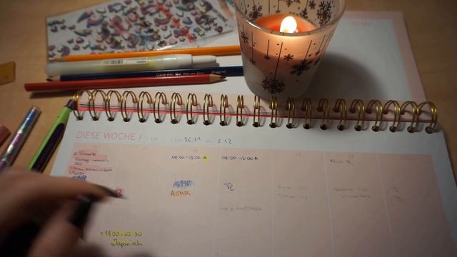 Заполняем Ежедневник 📝 Планы на Неделю
