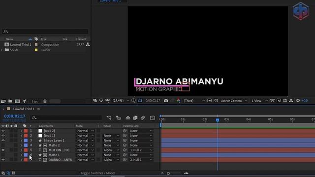 Cara Membuat Motion Graphic Template (MOGRT.) di After Effect untuk Premiere Pro смотреть онлайн