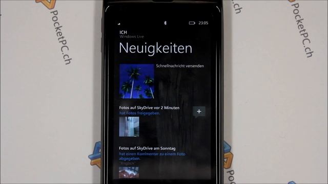 Windows Phone 7 Account - Windows Live und Exchange