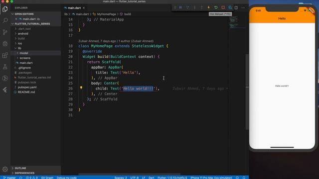 Flutter Tutorial Series Episode 2 part 2 - ListView Widget