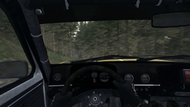 Dirt Rally Opel Kadett GT/E at Pant Mawr смотреть онлайн