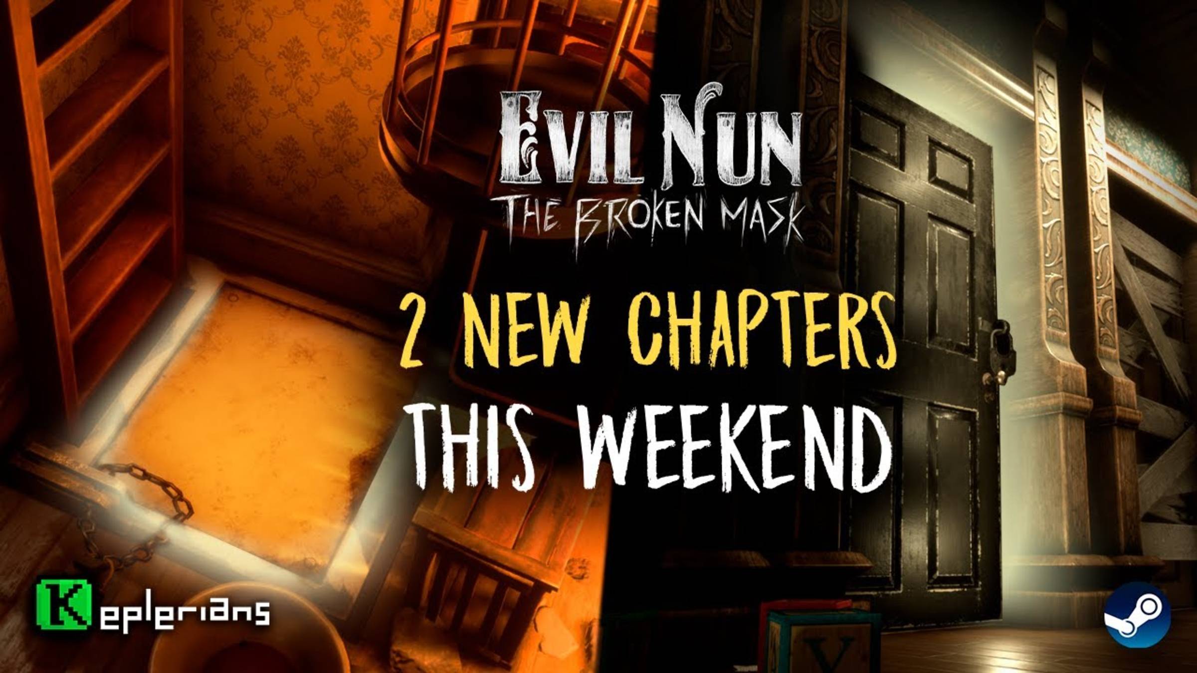 прохождение 3 главы подземная гонка в Evil Nun： The Broken Mask часть 2