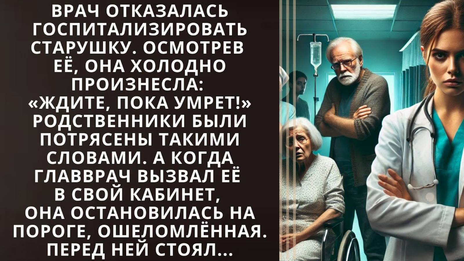 Истории из жизни Врач отказалась госпитализировать Аудио рассказы Жизненные истории слушать