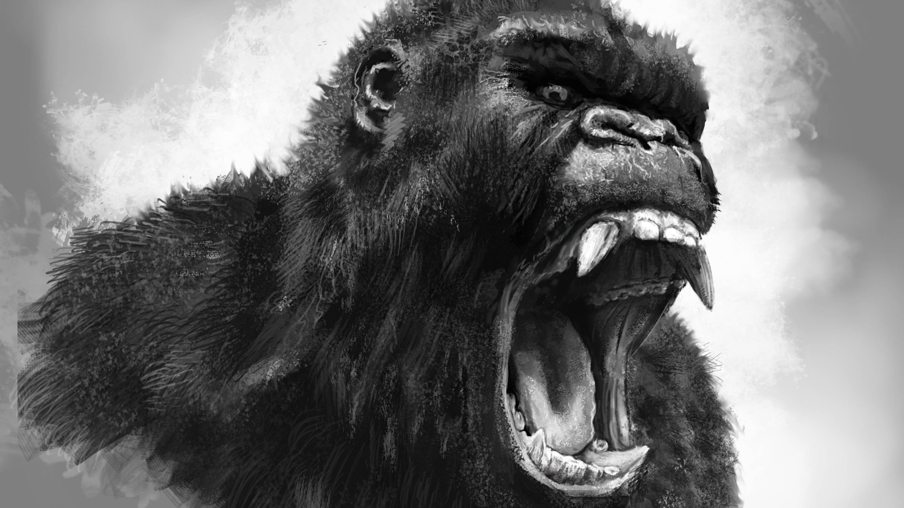 SpeedPaint King Kong