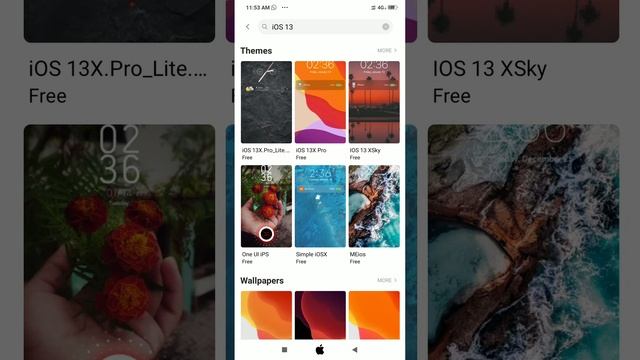 MIUI new launcher iOS 13 features and performance  in this theme easy to use any xiomi devices