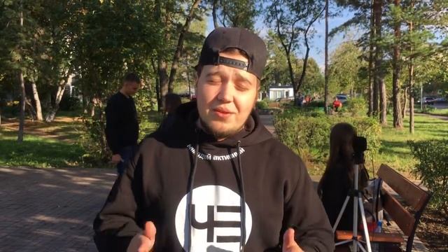 Открытие сквера "Новосёлы" 10 09 2020, съёмка фильма о Сосновоборске смотреть онлайн