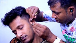 Asim Barber Hair Cracking Neck Crack Ear Crack Nasal Bridge Crack Pin-Pen Head Massage ASMR