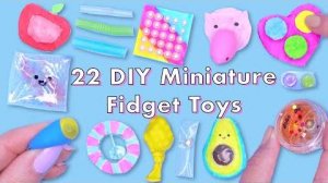 22 идеи для создания маленьких игрушек-антистресс своими руками. Fidget Toys
