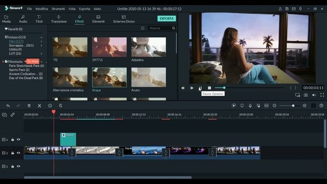 Filmora 9 video editor - Flashback effects Tutorial смотреть онлайн