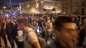 Москва празднует Победу над Испанией!!!!!!