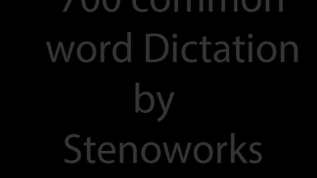 700 common words Dictation (Exc NO.1, 700-845) смотреть онлайн