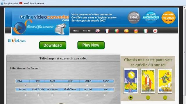 Comment avoir les vidéos youtube sur son ordinateur et mp4 ipod... смотреть онлайн