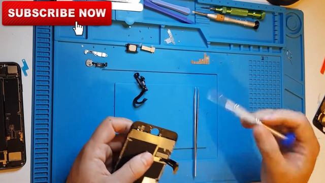 iPhone 8 LCD Digitizer Replacement | Home Button | Camera Flex | Speaker | Teardown | Guide смотреть онлайн