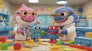 Мультики для детей. Детские песенки.Малыш акулёнок Хиты 13