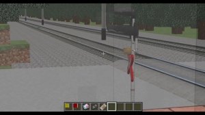 РАБОТАЮ ДЕЖУРНЫМ ПО ПЕРЕЕЗДУ СТРОЯТ НОВЫЙ ПУТЬ !!! MINECRAFT TRAIN