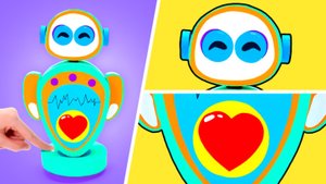 РОБОТ СВОИМИ РУКАМИ! ПРОСТАЯ И ВЕСЕЛАЯ ИНСТРУКЦИЯ! 🤖