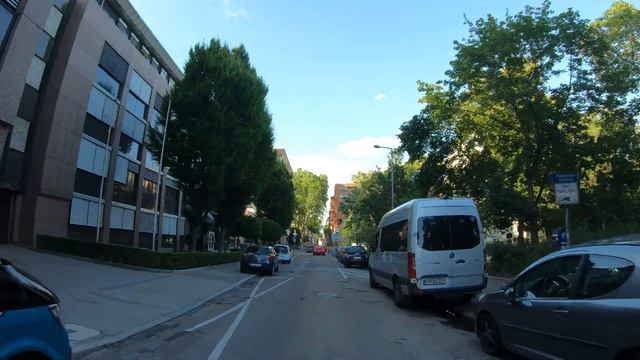 RAW: Sunny city centre drive - Mannheim, Germany | 4K | UHD | 60FPS