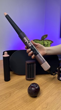 Распаковка стайлер Dyson в нежном сливовом цвете 💜