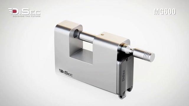 DiSec - MG600 | magnetic key padlock / lucchetto con chiave magnetica смотреть онлайн