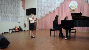 «Концерт №1 соль мажор для скрипки и фортепиано» Ф. Зейтц (1 часть).