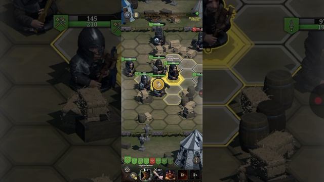 Hired Heroes: Medieval Warfare. Аналог Battle Brothers на телефон. Пошаговая тактическая игра.