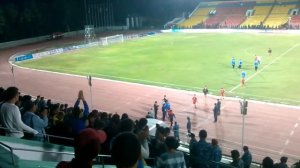 Отбор ЧА-2015 (U-16) в Бишкеке: Наши болельщики хлопают иорданцам