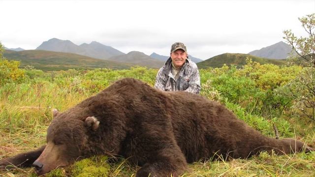 Brown Bear Fall Hunt Video - Deltana Outfitters смотреть онлайн