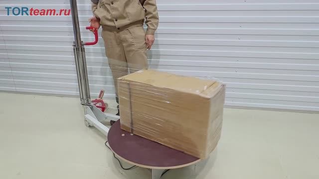 Забудьте про ручную упаковку! Уникальный обмотчик в стрейч пленку 4eco212
