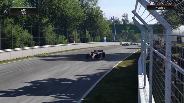 F1 2022 Alfa Romeo C42 @ Canada Montreal (Enemy AI Level 50 Medium) смотреть онлайн