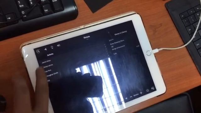 Automated Lifestyle - Navigating iTunes library on Smart Home Interface смотреть онлайн
