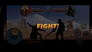 Shadow Fight 2 Saitama Vs King Kong