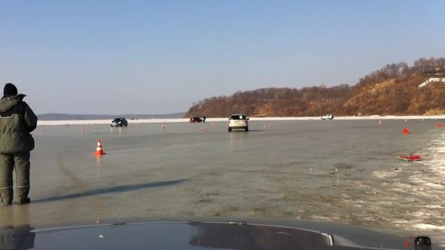 Круг в заносе на полноприводных автомобилях, Лига-М, ЦВВМ Владивосток