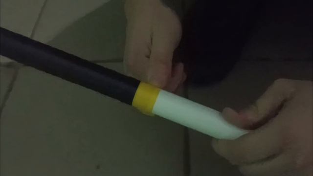 Тацума: как сделать тренировочный световой меч своими руками🛠️