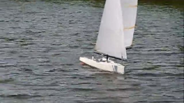 Volvo Open 70 1,15 mètres - RC VO70 sailboat смотреть онлайн