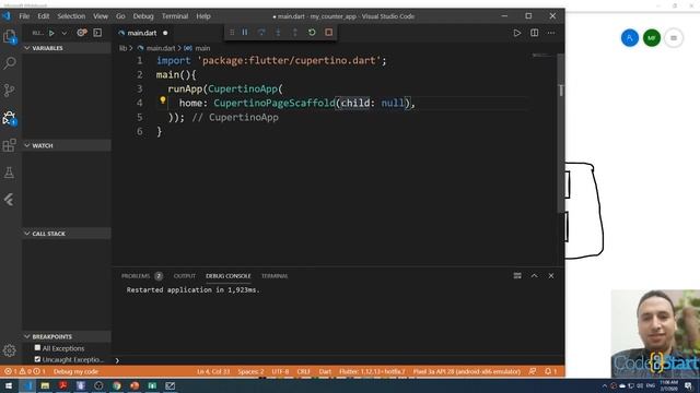 6- Flutter Introduction to iOS Cupertino Widgets