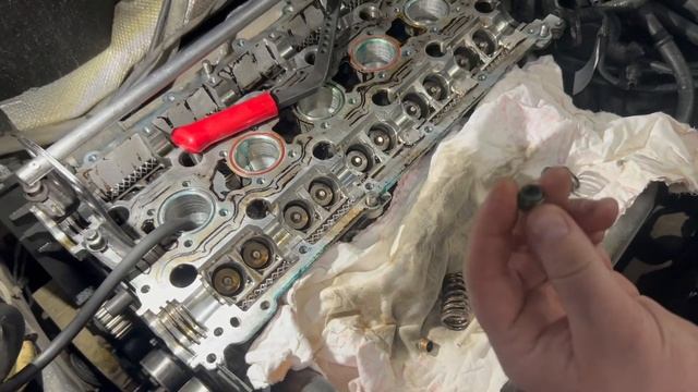 Вольво хс90 2,5Т после варварского ремонта двигателя. смотреть онлайн