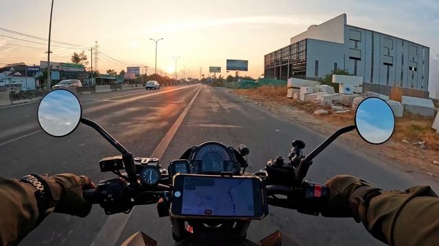Đón bình minh trên Ruộng lúa chín vàng Long Điền - Bà Rịa - Vũng Tàu - 100 Km