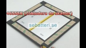 LENOVO MIIX 310 10ICR batteri, LENOVO LENM1029CWP batteri, 3.7V 9000mAh 33.3Wh