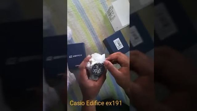 Casio Edifice ex-191| UNBOXING смотреть онлайн